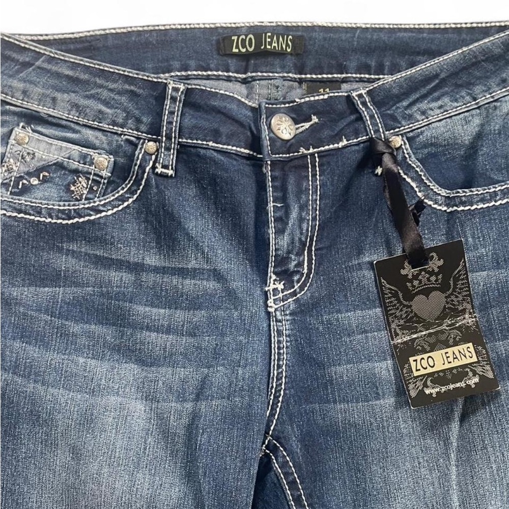 NWT ZCO Women's Blue Jeans - Picture 2 of 7
